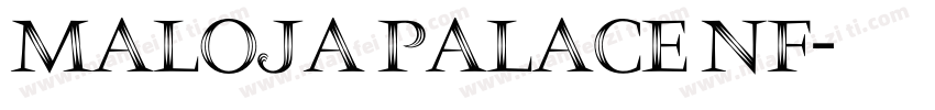 Maloja Palace NF字体转换